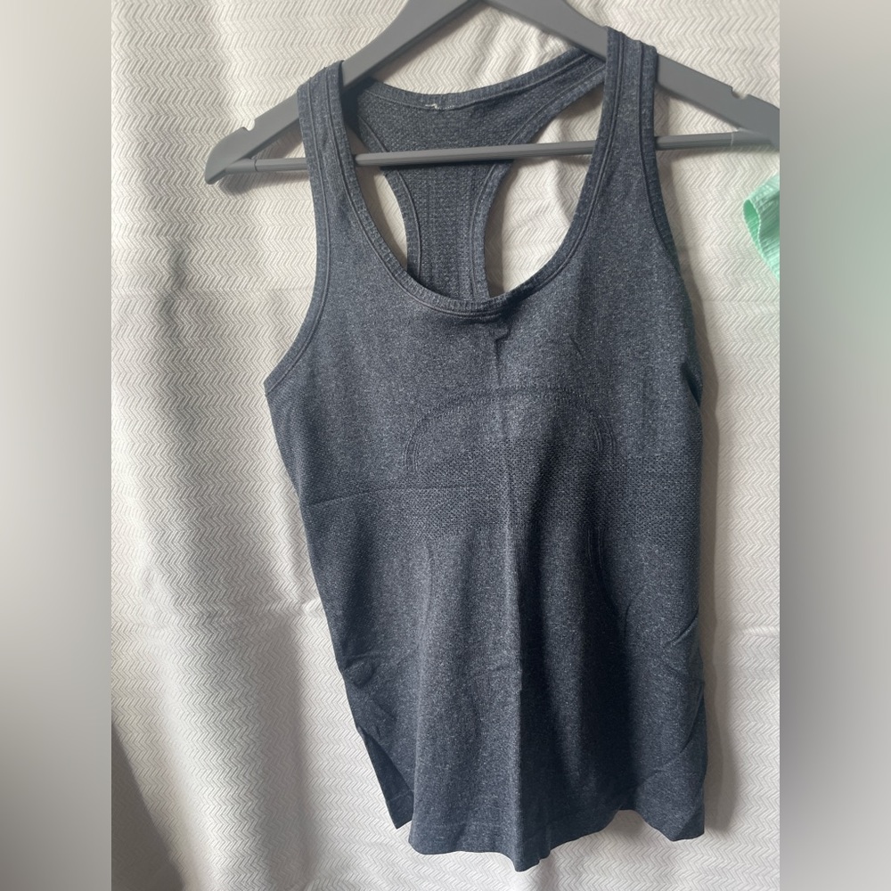 Swiftly Tech Racerback Tank Top in Gray